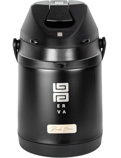 Garrafa Termica Inox 2.5l Tereré Chimarrão Black Preto
