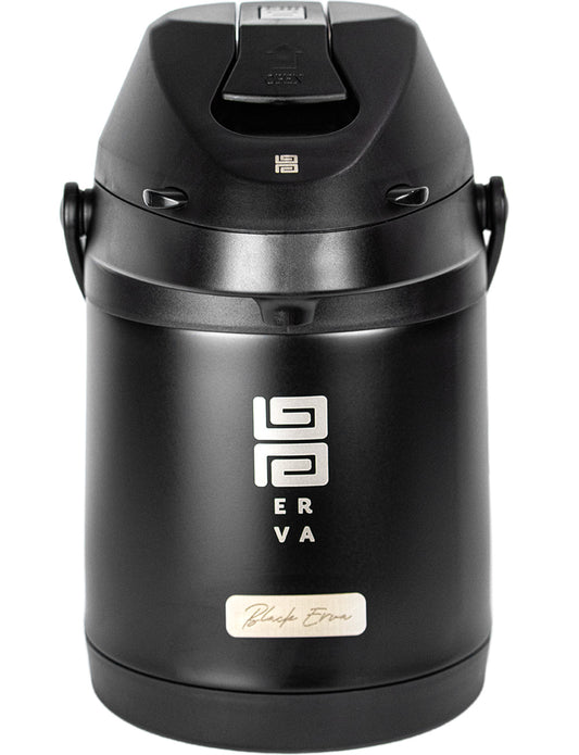 Garrafa Termica Inox 2.5l Tereré Chimarrão Black Preto