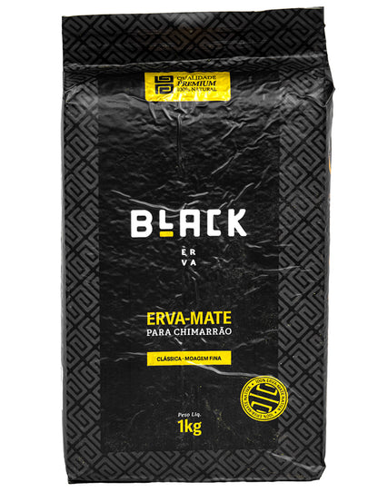 Erva Mate Para Chimarrão Black Premium 100% Natural Fina 1kg