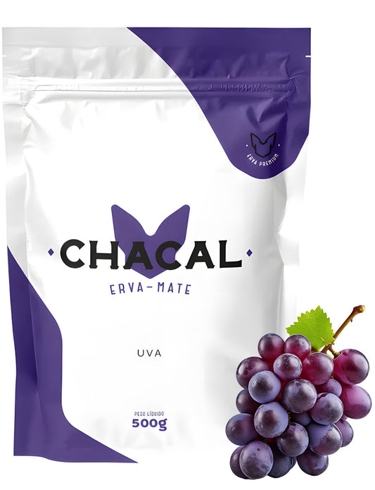 Erva Mate Tereré Chacal Premium 500g - Uva