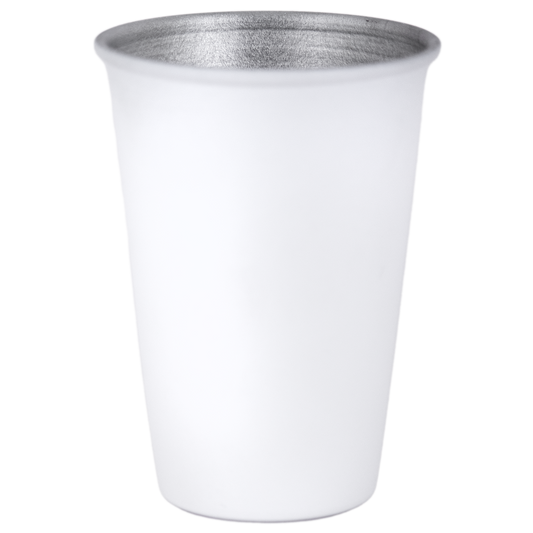 Copo Tereré Tradicional 100% Alumínio Branco