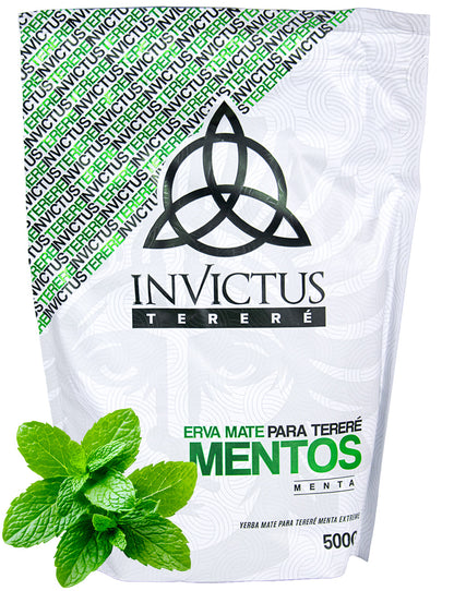 Erva Mate Tereré Invictus Premium 500g Mentos Menta