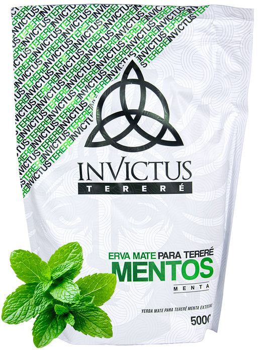 Erva Mate Tereré Invictus Premium 500g Mentos Menta