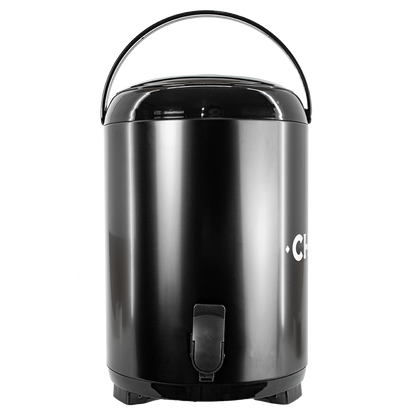 Garrafa Termica Chacal Inox Preto 9.5l Tereré Café Chimarrão Chá