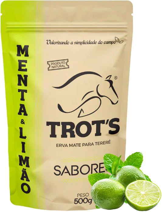 Erva Mate Tereré Trots Premium 500g Menta e Limão