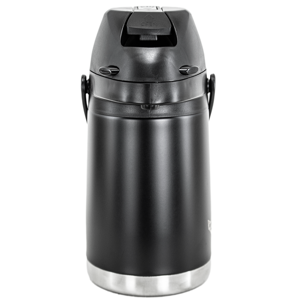 Garrafa Termica Luxx Preta Inox 1.3l Tereré Café Chimarrão Chá