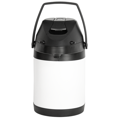 Garrafa Termica Luxx Inox Branco 2.5l Tereré Café Chimarrão Chá