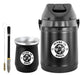 Preta 2.5l / Cuia Alumínio Preta / Mola Cônica Preta