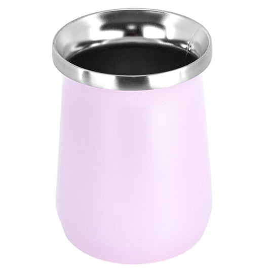 Copo Cuia Tereré Térmico 100% Inox  236ml Rosa