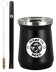 Filete Preta / Cuia Térmica Preta 300ml
