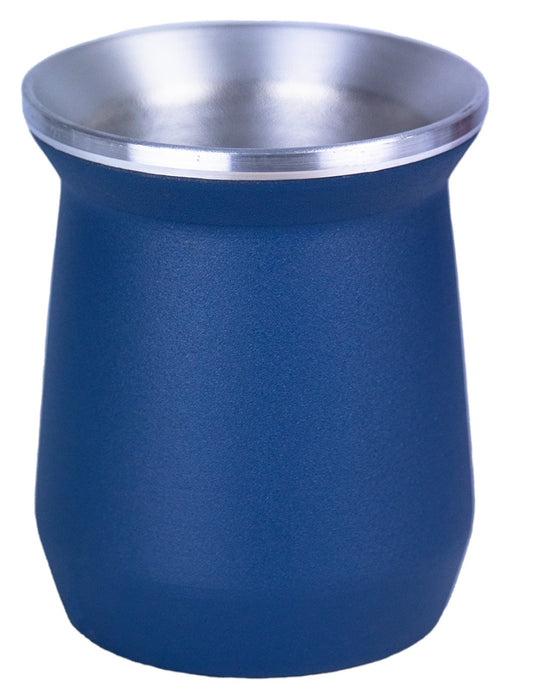 Copo Cuia Tereré 100% Alumínio Azul