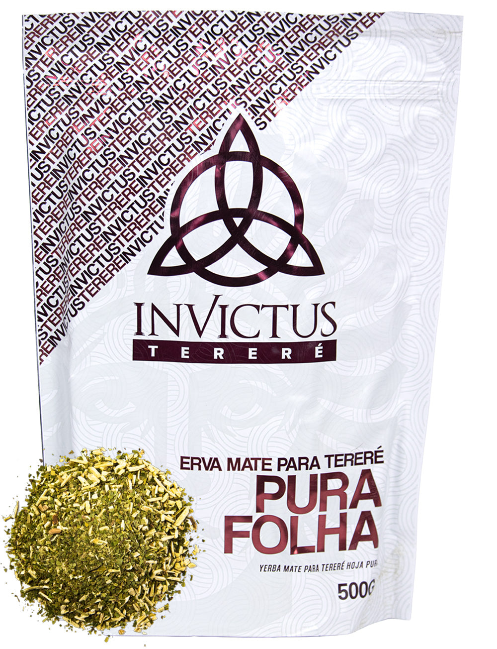 Erva Mate Tereré Invictus Premium 500g Pura Folha
