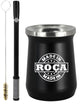 Bojo Mola Preta / Cuia Térmica Preta 300ml