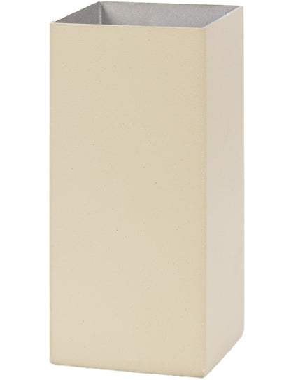 Copo Quadrado Retangular de Terere Inox Bege 250ml
