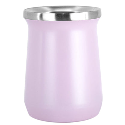 Copo Cuia Tereré Térmico 100% Inox  236ml Rosa