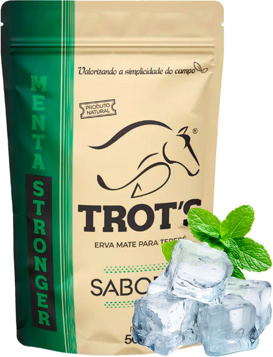 Erva Mate Tereré Trots Premium 500g Menta Stronger