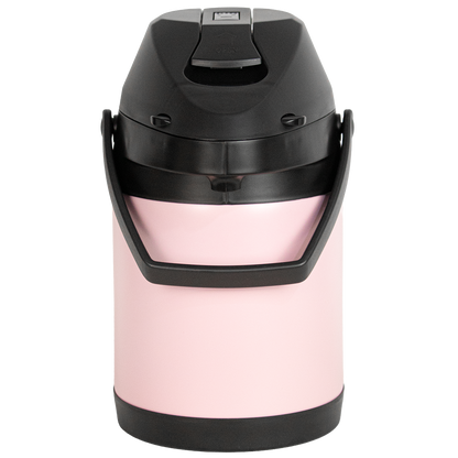 Garrafa Termica Luxx Inox Rosa 2.5l Tereré Café Chimarrão Chá