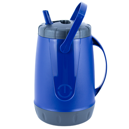 Garrafa Termica Plastica Unitermi Azul 2.5l Tereré Café Chimarrão Chá