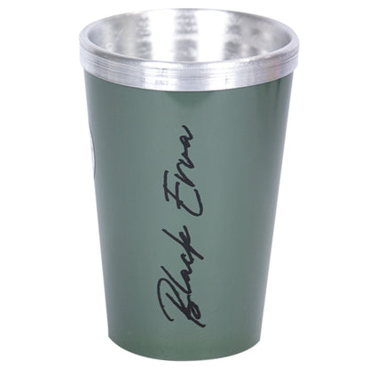 Copo Térmico Tereré Black Erva Alumínio e Acrilico Verde 300ml