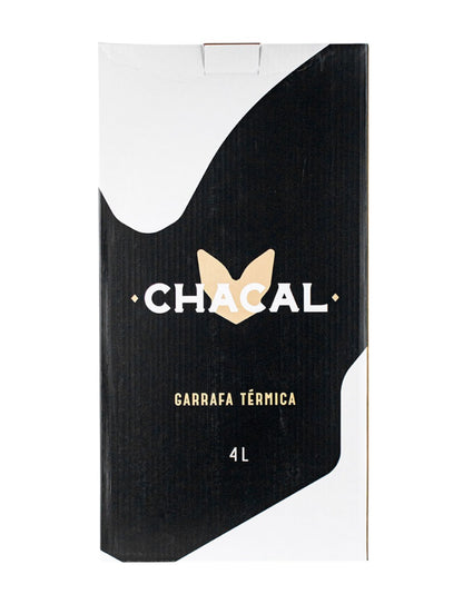 Garrafa Termica Chacal Inox 4l Tereré Café Chimarrão Chá Preto
