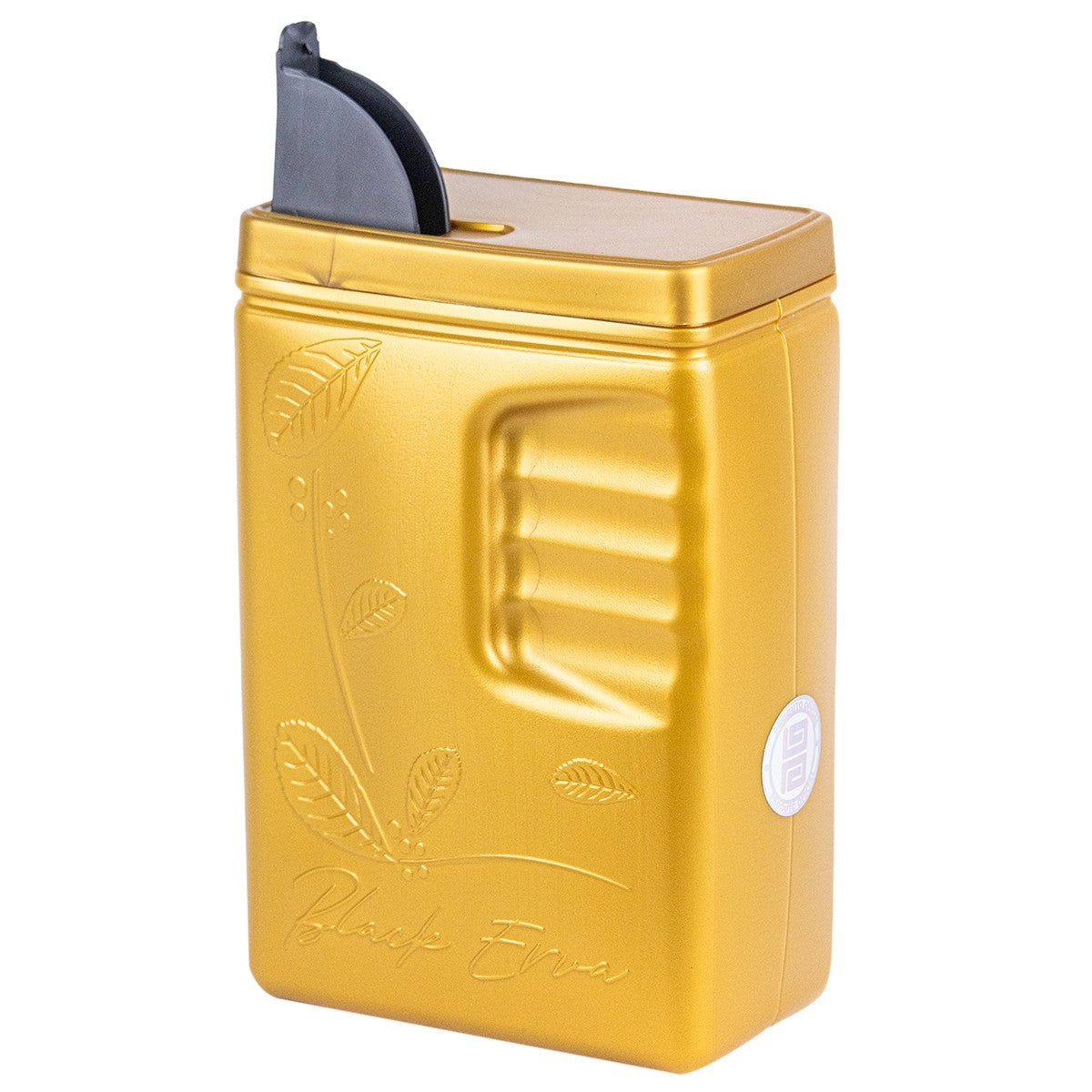 Porta Erva Tereré Black Erva 500g Dourado