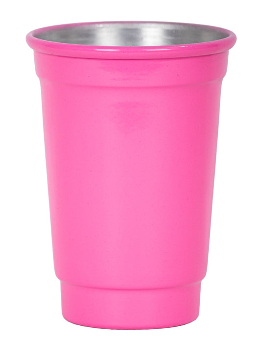 Copo Tereré Alumínio 300ml Rosa
