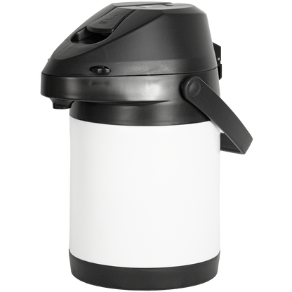 Garrafa Termica Luxx Inox Branco 2.5l Tereré Café Chimarrão Chá