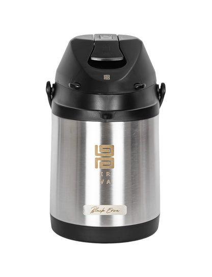 Garrafa Termica Inox 2.5l Tereré Chimarrão Black Silver