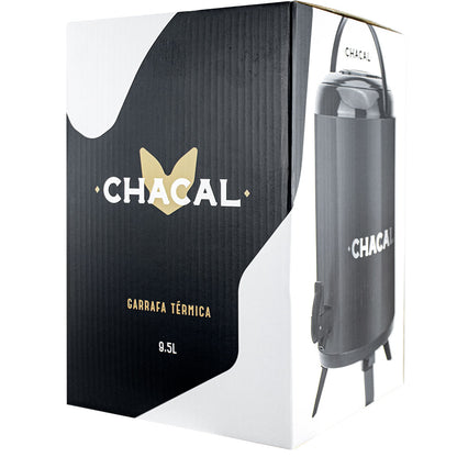 Garrafa Termica Chacal Inox 9.5l Tereré Café Chimarrão Chá