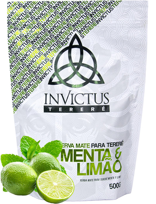 Erva Mate Tereré Invictus Premium 500g Menta e Limão