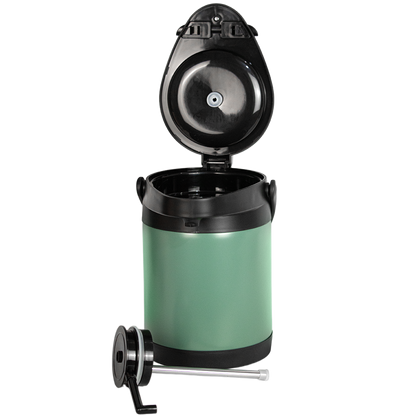 Garrafa Termica Luxx Inox Verde 2.5l Tereré Café Chimarrão Chá