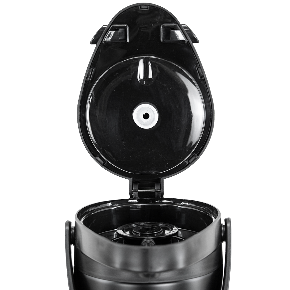 Garrafa Termica Luxx Preta Inox 1.3l Tereré Café Chimarrão Chá