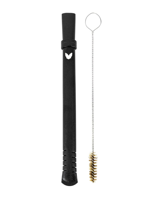 Bomba Tereré Chacal Filete Achatada Inox Preto