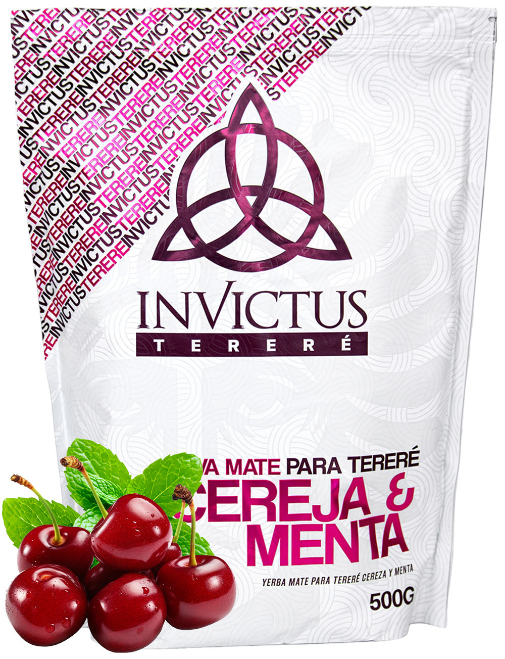 Erva Mate Tereré Invictus Premium 500g Cereja e Menta