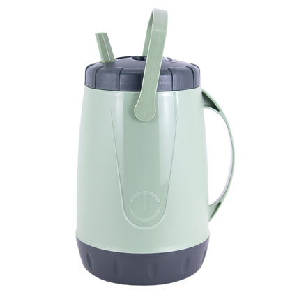Garrafa Termica Plastica Unitermi Verde 2.5l Tereré Café Chimarrão Chá