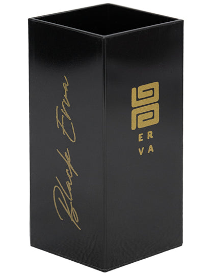 Copo Tereré Black Erva Acrílico Quadrado Preto 270ml