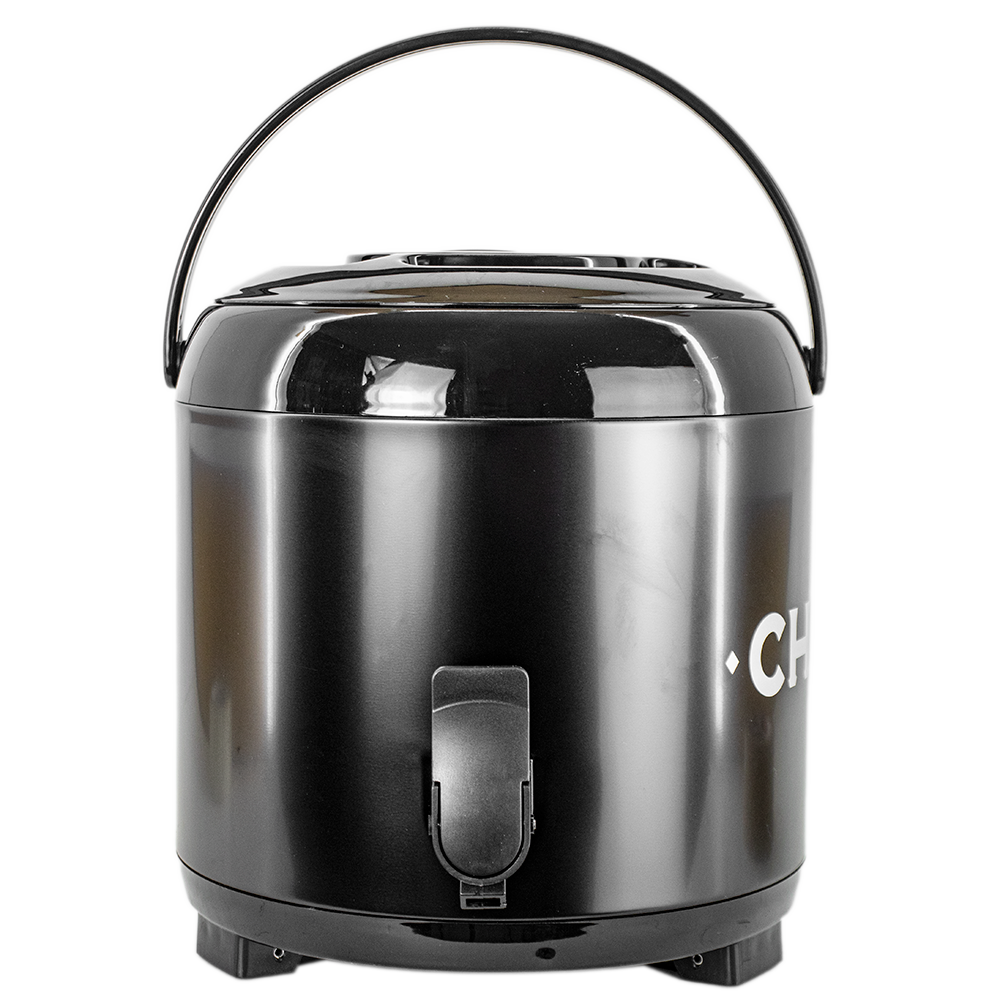 Garrafa Termica Chacal Inox Preto 5.5l Tereré Café Chimarrão Chá
