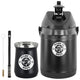 Preta 2.5l / Cuia Térmica Preta 300ml / Bojo Mola Preta