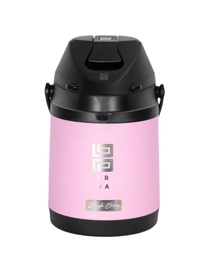 Garrafa Termica Inox 2.5l Tereré Chimarrão Black Rosa