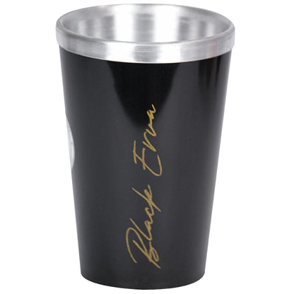 Copo Térmico Tereré Black Erva Alumínio e Acrilico Preto 300ml