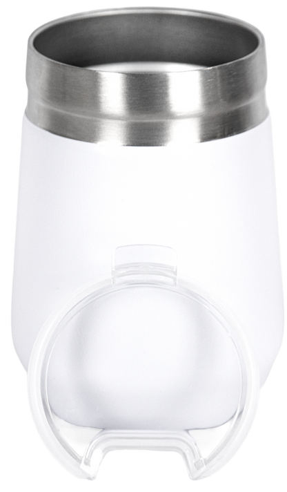Copo Térmico Tereré com Tampa 320ml Branco