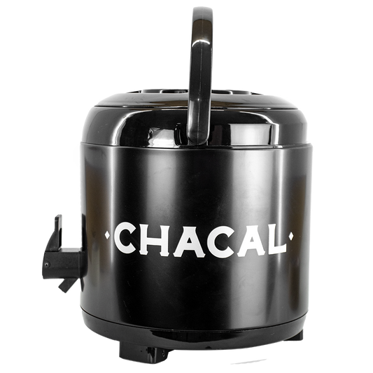 Garrafa Termica Chacal Inox Preto 5.5l Tereré Café Chimarrão Chá