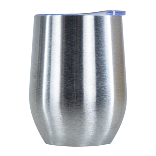 Copo Térmico Tereré com Tampa 360ml Inox Escovado