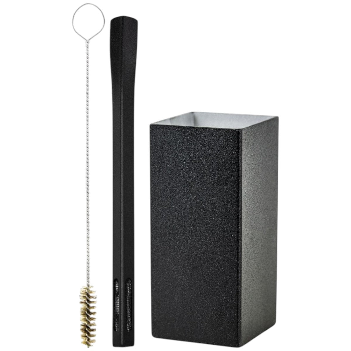 Kit Bomba Griid e Copo Quadrado Terere Aço Inox -  Escolha a Cor