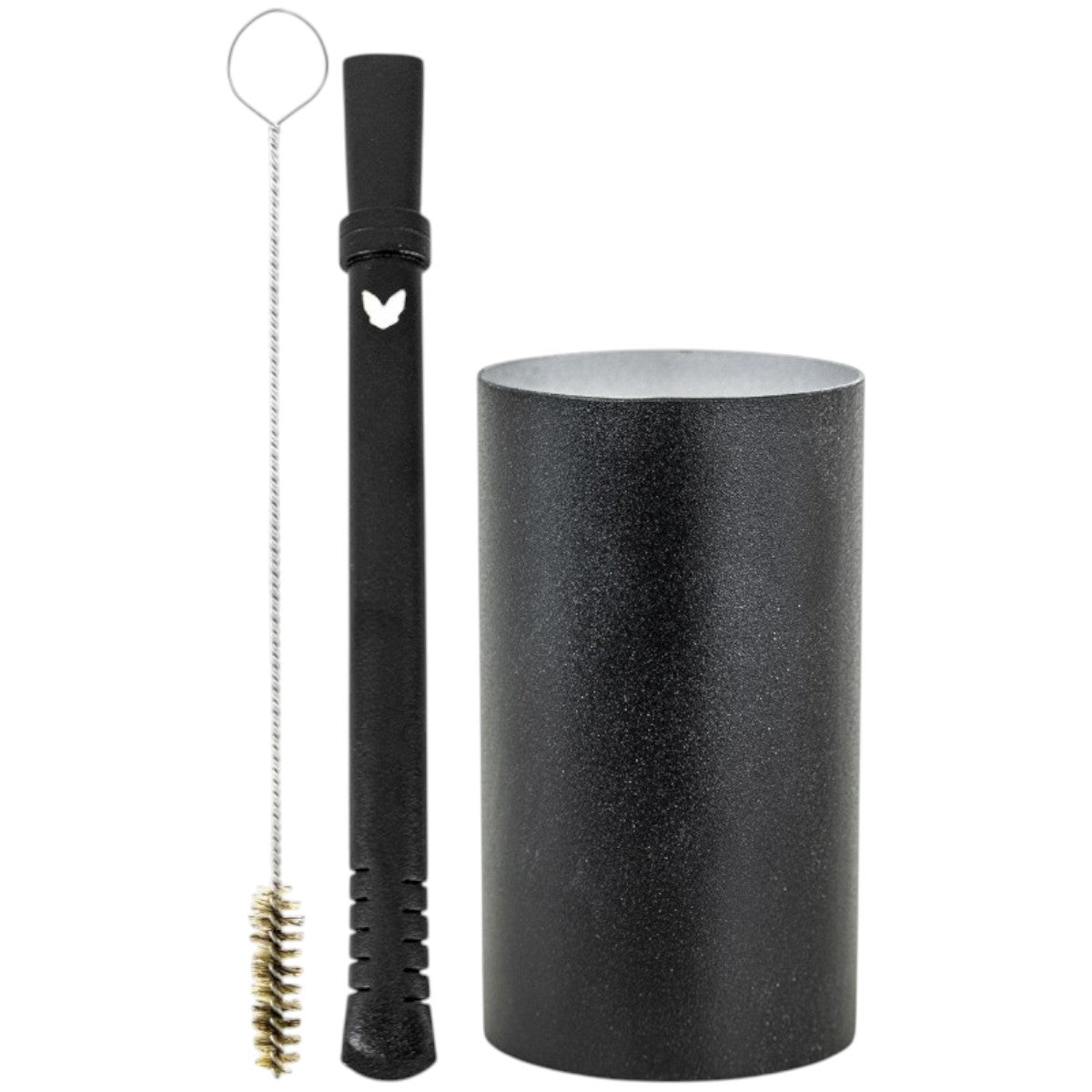 Kit Bomba Chacal e Copo Redondo Terere Aço Inox -  Escolha a Cor