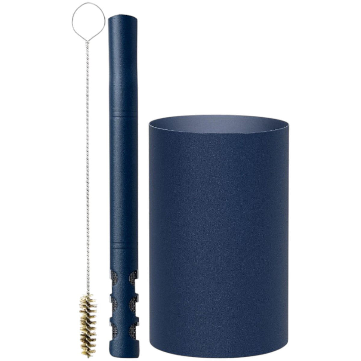 Kit Bomba V6 e Copo Redondo Terere Aço Inox -  Escolha a Cor