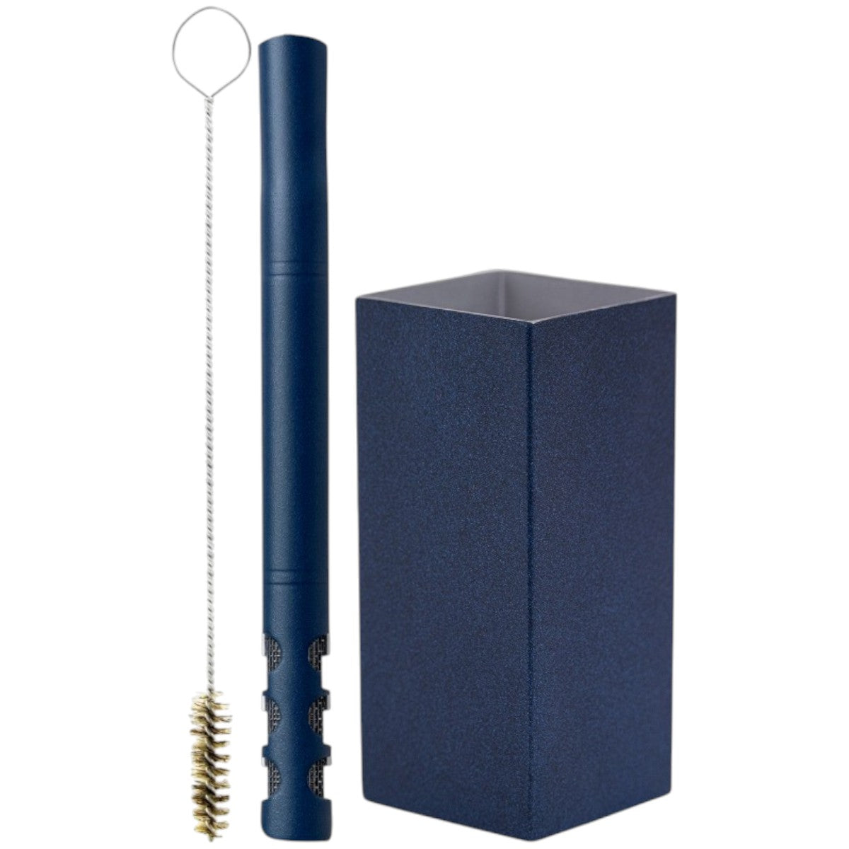 Kit Bomba V6 e Copo Quadrado Terere Aço Inox -  Escolha a Cor