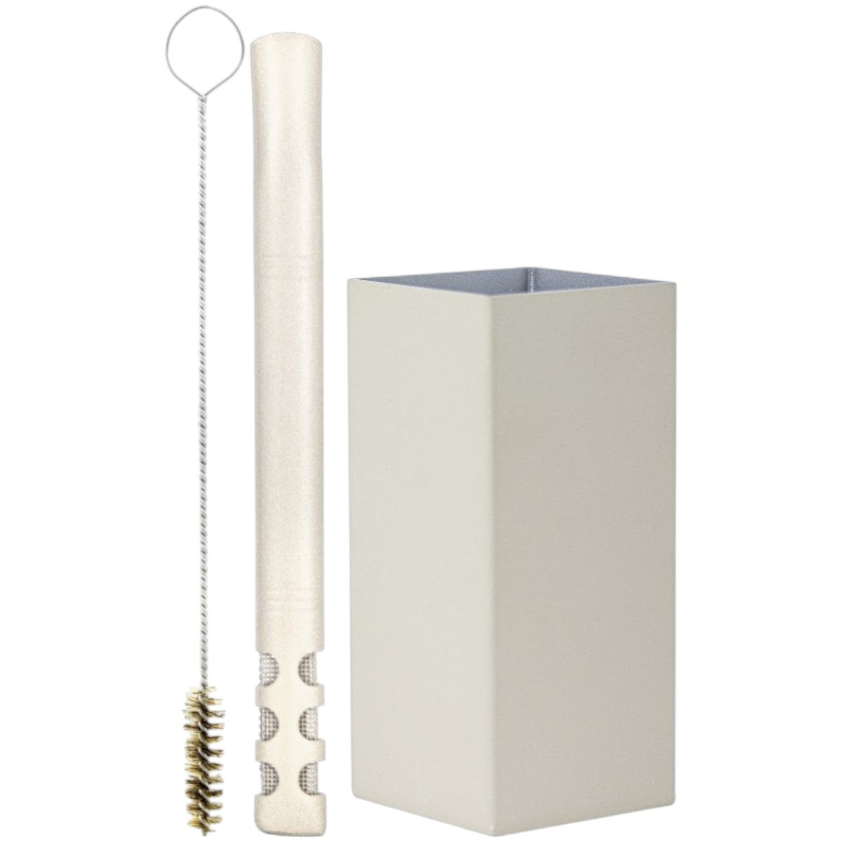 Kit Bomba V6 e Copo Quadrado Terere Aço Inox -  Escolha a Cor