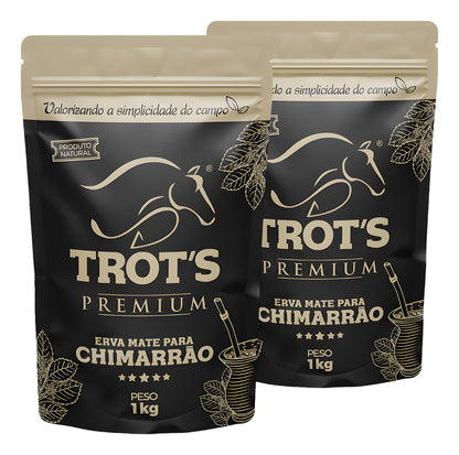 Erva Mate Para Chimarrão Trots Premium 100% Natural 1kg