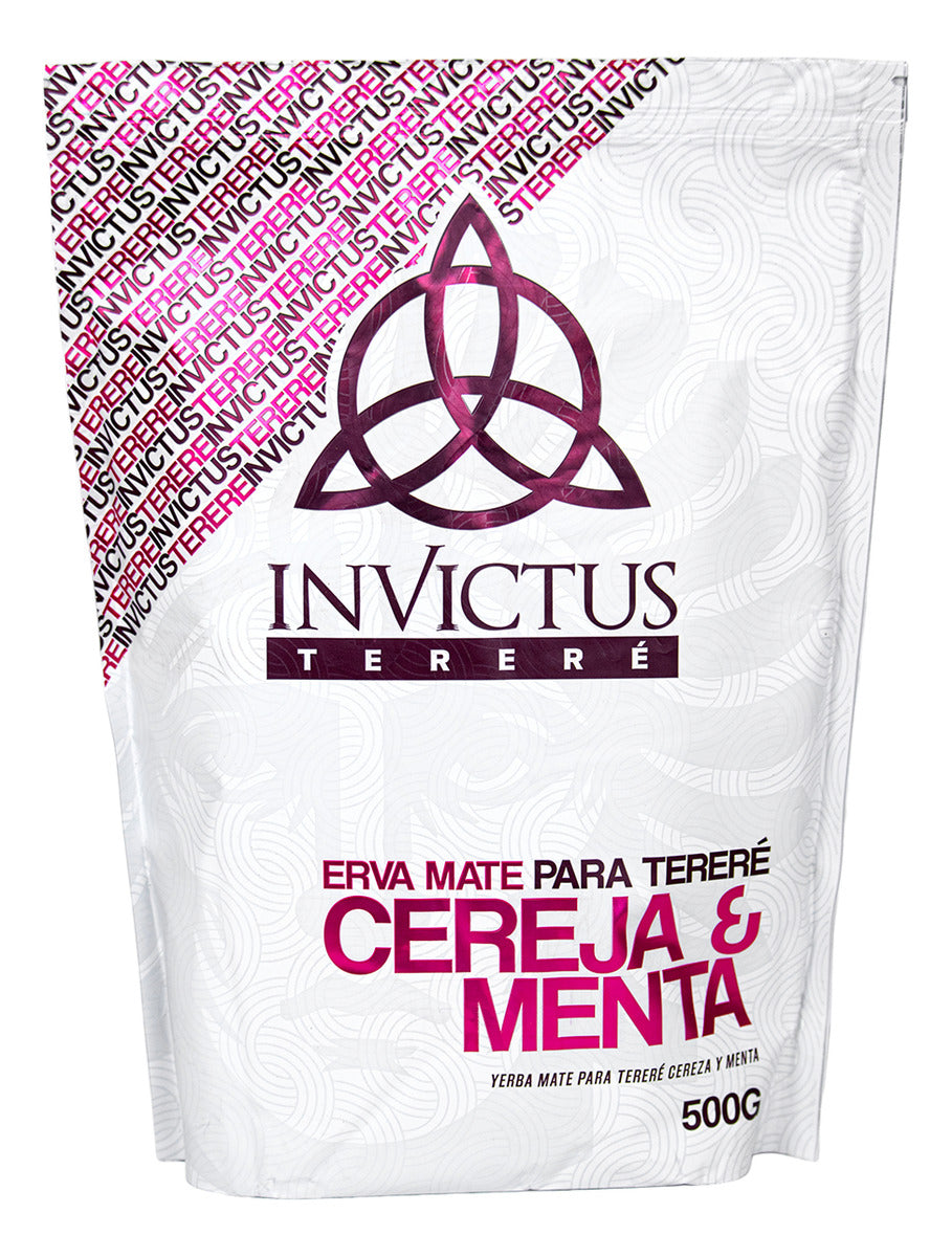Erva Mate Tereré Invictus Premium 500g Cereja e Menta